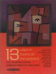 13 Ways of Looking at the Goldberg piano sheet music cover Thumbnail